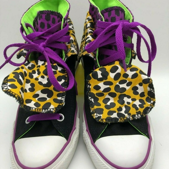 Converse Shoes - Converse All Star Leopard Canvass Hi Top Sneaker 9
